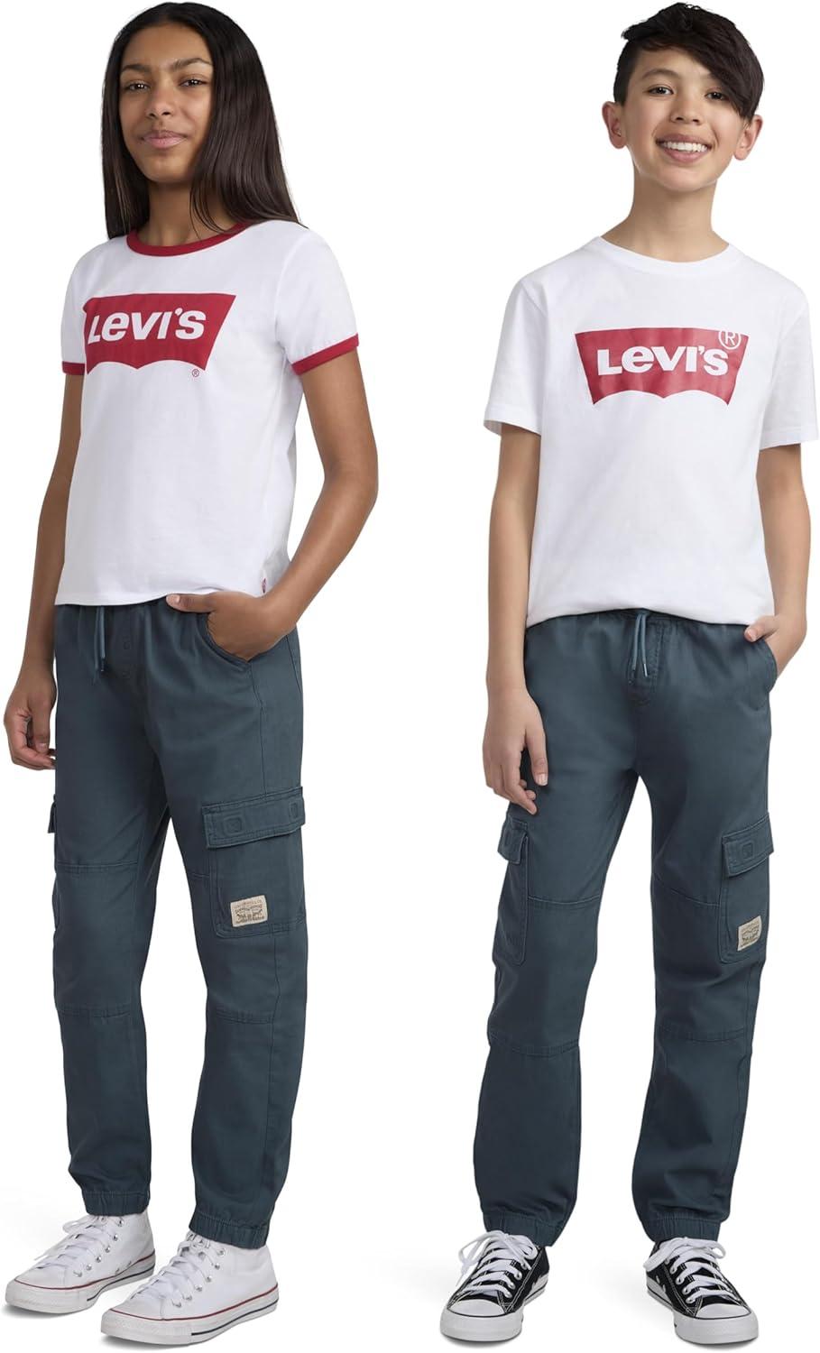 imageLevis UnisexKids Cargo Jogger PantsDark Slate