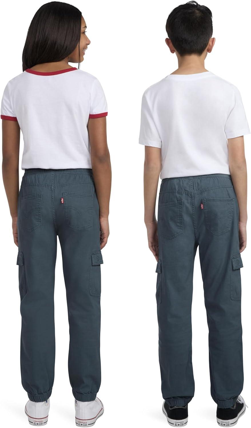 imageLevis UnisexKids Cargo Jogger PantsDark Slate