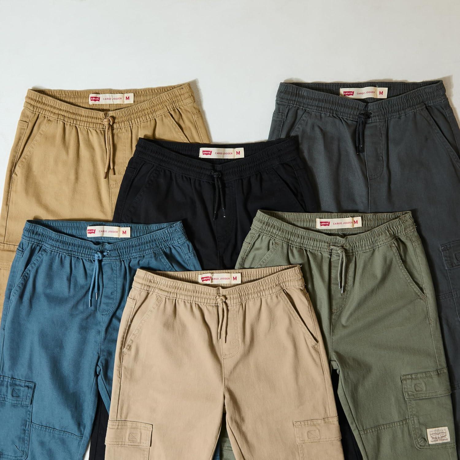 imageLevis UnisexKids Cargo Jogger PantsHarvest Gold