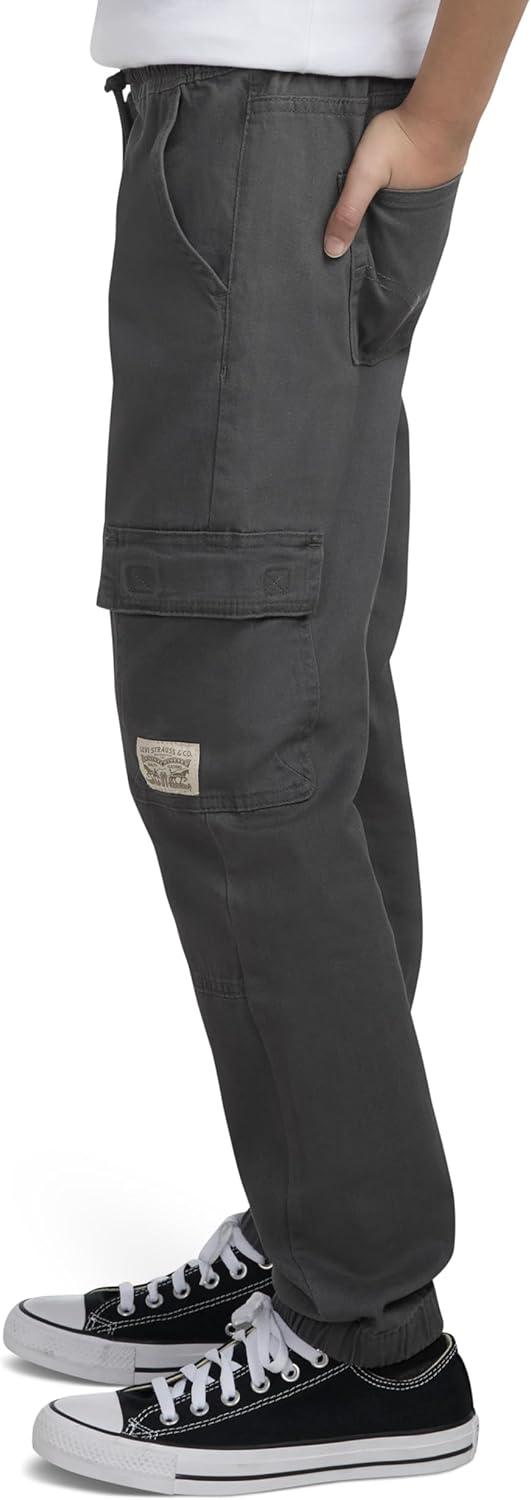 imageLevis UnisexKids Cargo Jogger PantsRevolver Grey