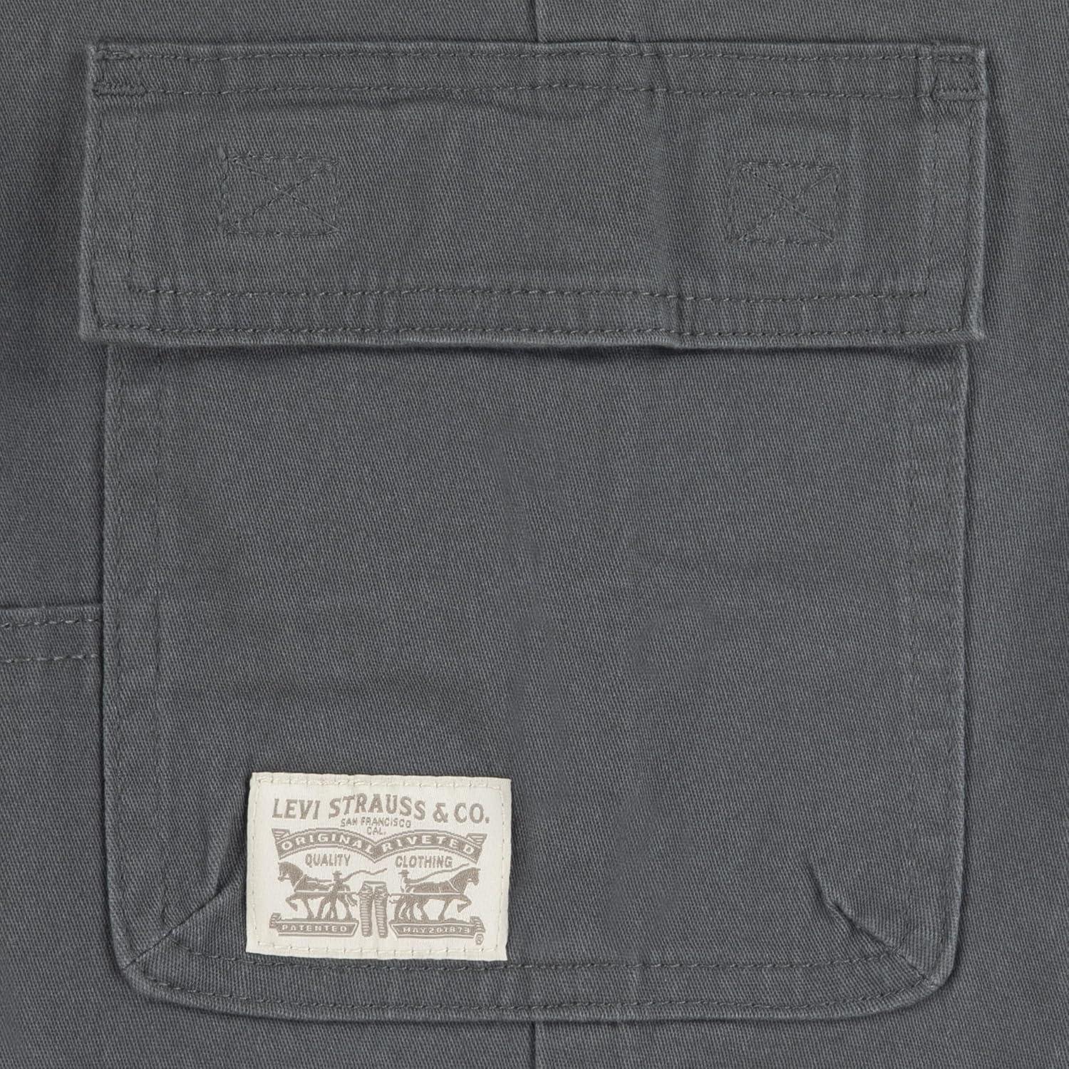 imageLevis UnisexKids Cargo Jogger PantsRevolver Grey