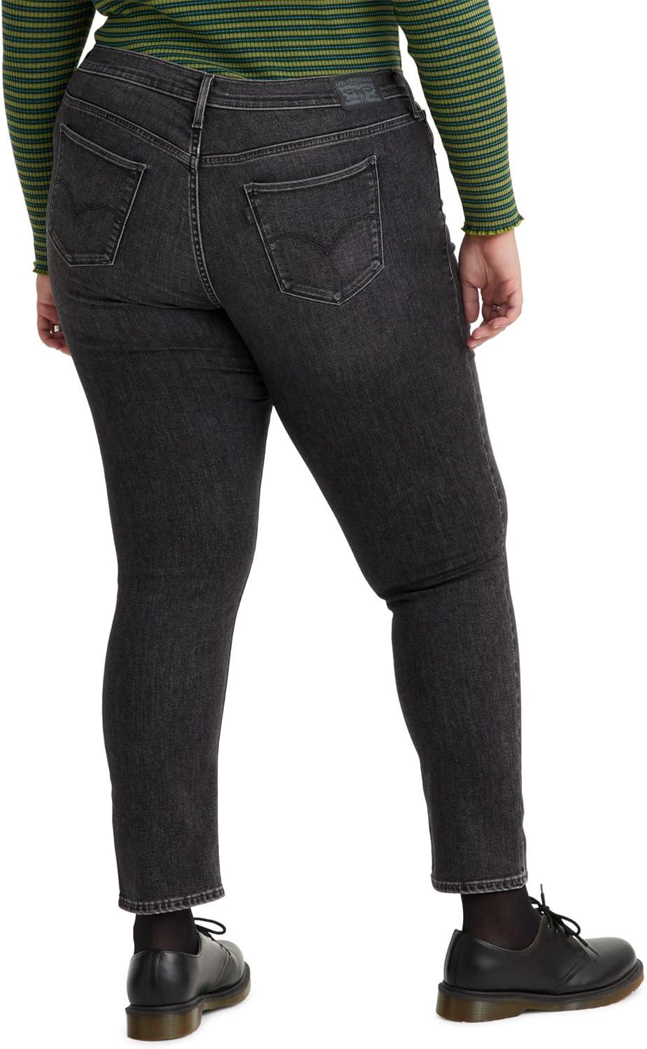 imageLevis Womens 311 Shaping Skinny Jeans Standard and PlusBlack Worn in