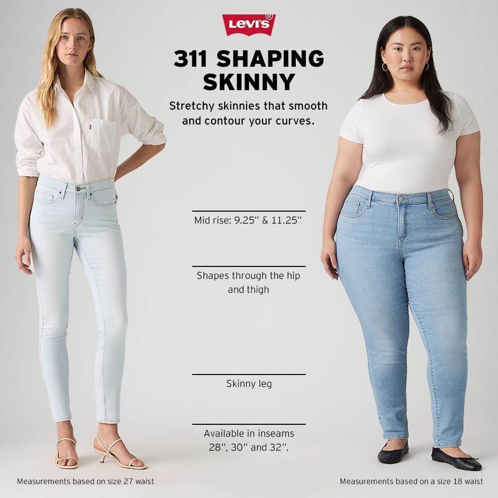 imageLevis Womens 311 Shaping Skinny Jeans Standard and PlusNew Maui Views