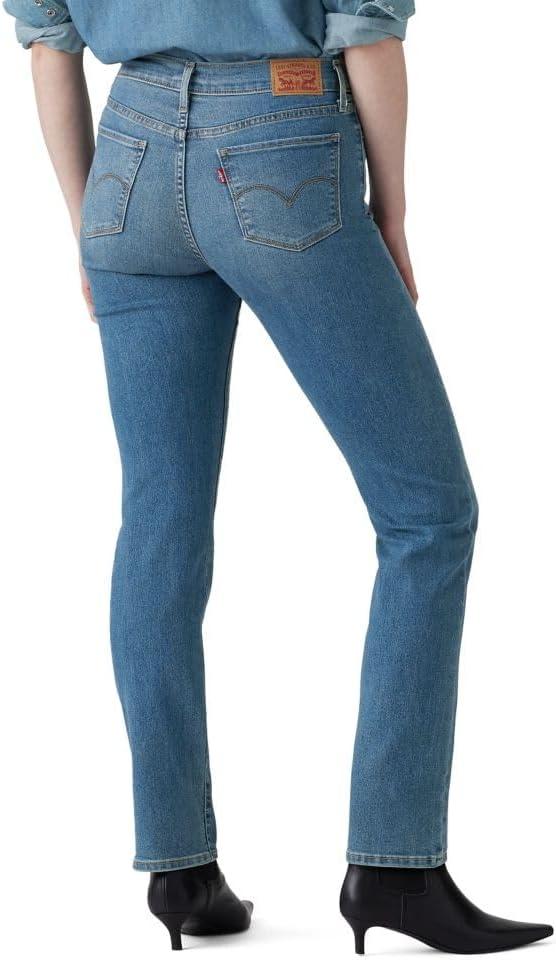 imageLevis Womens 314 Shaping Straight Jeans Also Available in PlusEternal Indigo Mid Stretch