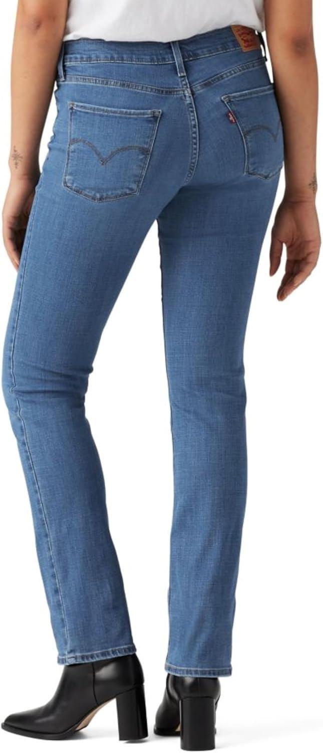 imageLevis Womens 314 Shaping Straight Jeans Also Available in PlusLapis Gem Medium Indigo
