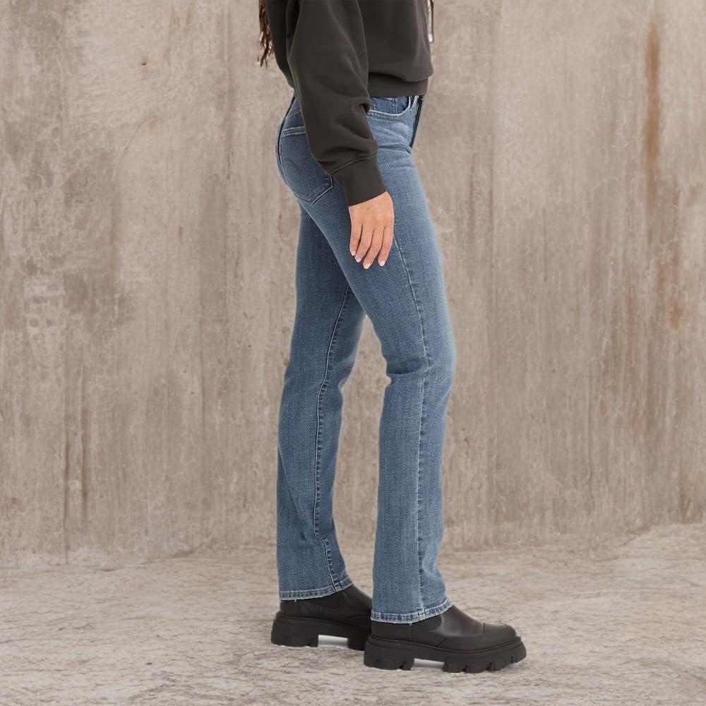 imageLevis Womens 314 Shaping Straight Jeans Also Available in PlusLapis Gem Medium Indigo