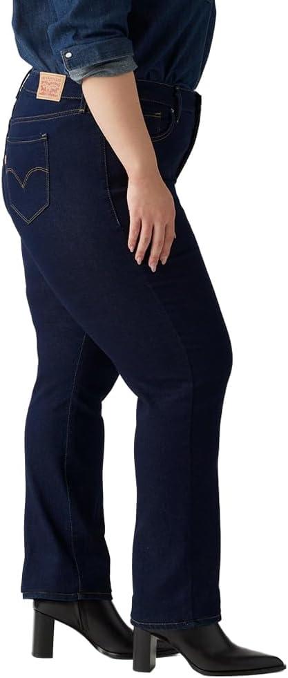 imageLevis Womens 314 Shaping Straight Jeans Also Available in PlusNew Darkest Sky Stretch