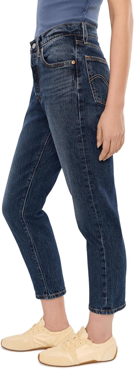 imageLevis Womens 501 Crop JeansNew Believe Not Shrinktofit Stretch