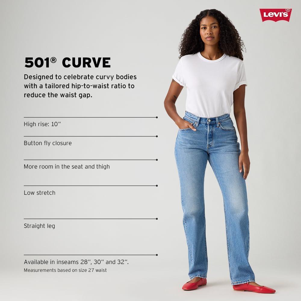 imageLevis Womens 501 Curve JeansMemories of You Stretch