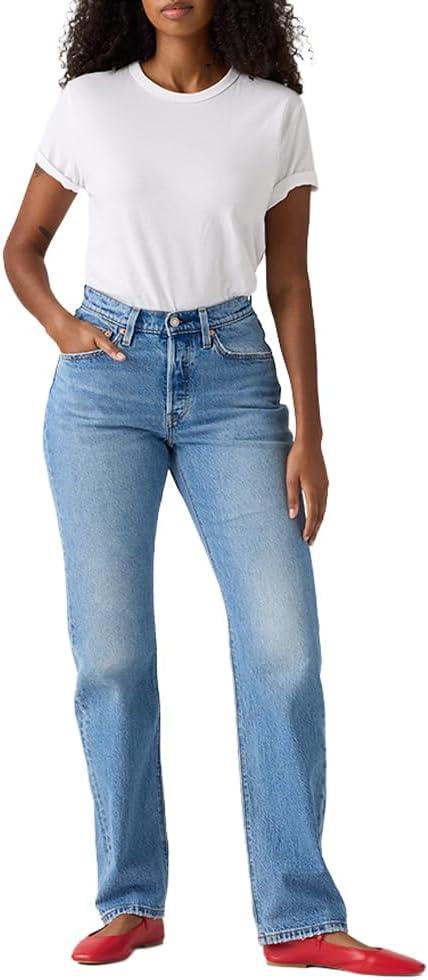 imageLevis Womens 501 Curve JeansNew Heart Music Shrinktofit Stretch