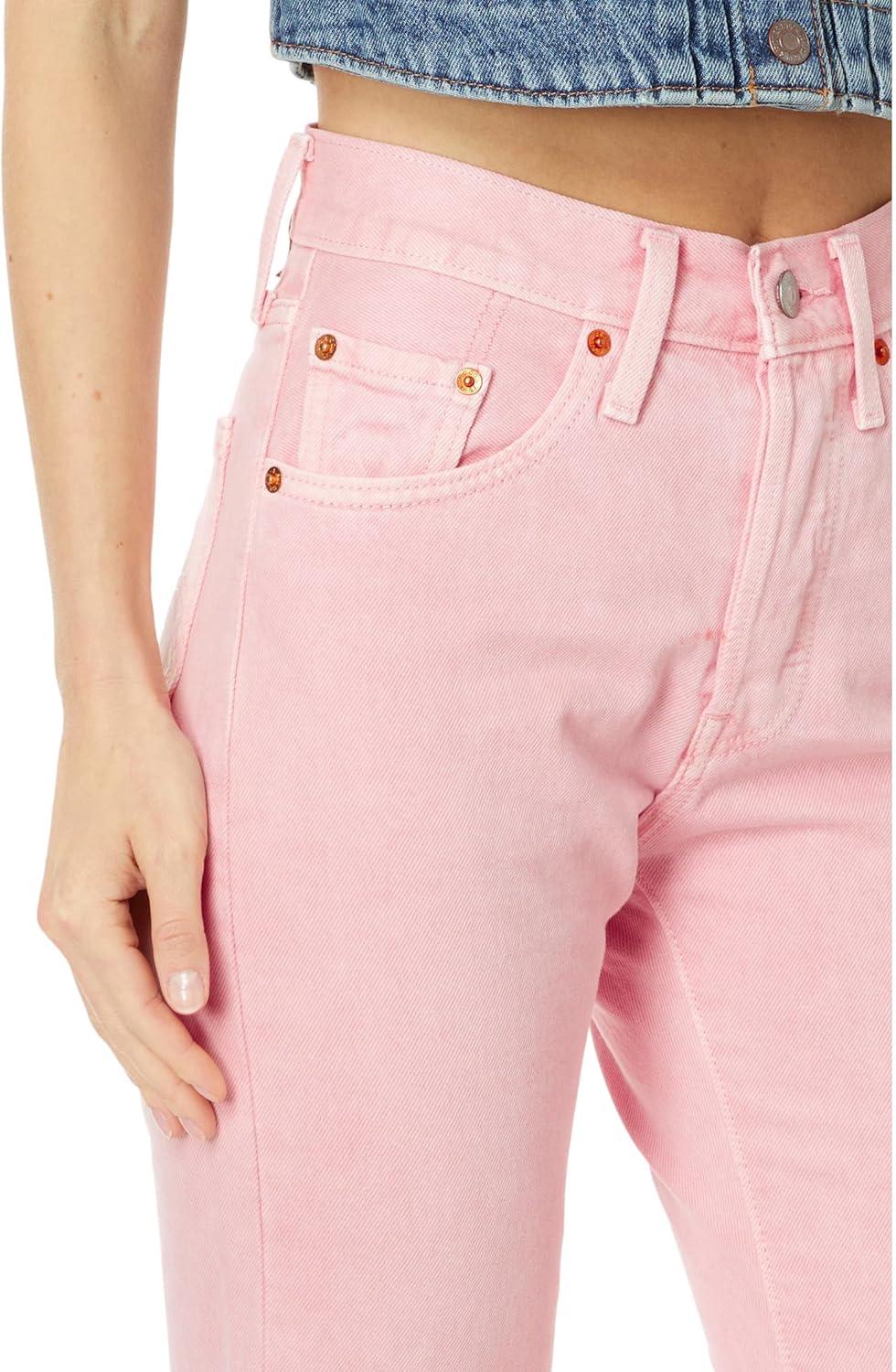 imageLevis Womens 501 Original Fit Jeans Also Available in PlusDusty Chalk Pink