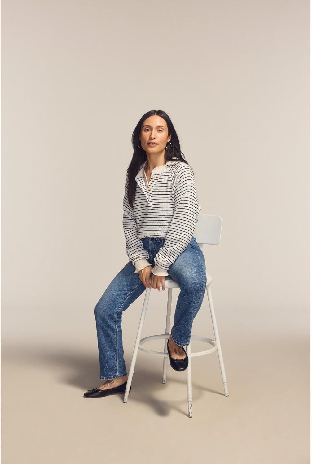 imageLevis Womens 501 Original Fit Jeans Also Available in PlusMedium Indigo Worn in