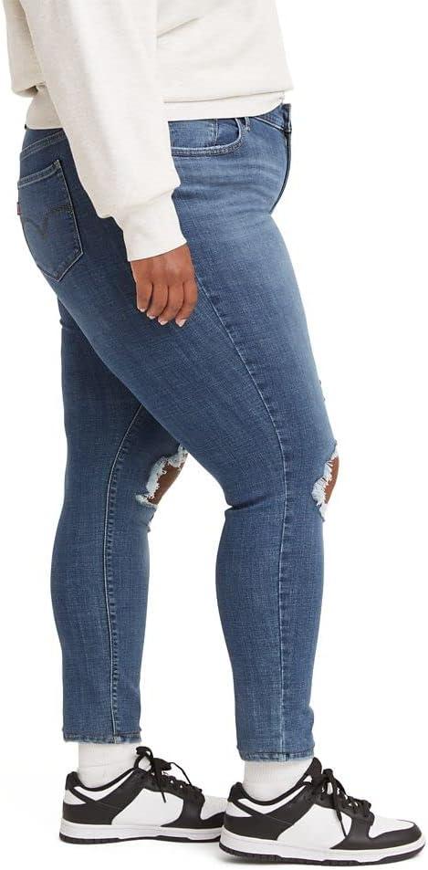 imageLevis Womens 711 Skinny Jeans Also Available in PlusLapis Decibel Medium Indigo