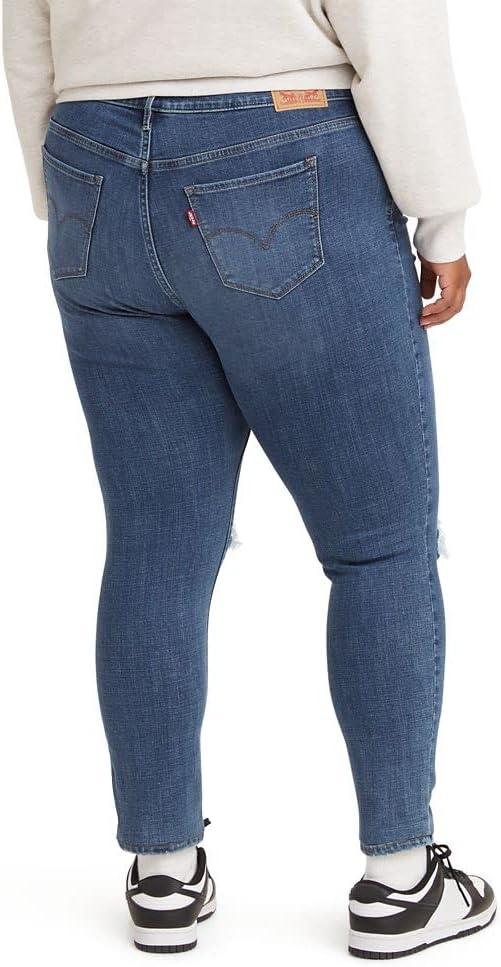 imageLevis Womens 711 Skinny Jeans Also Available in PlusLapis Decibel Medium Indigo