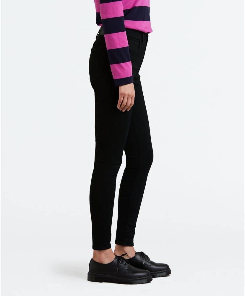 imageLevis Womens 720 High Rise Super Skinny JeansNew Black Squared