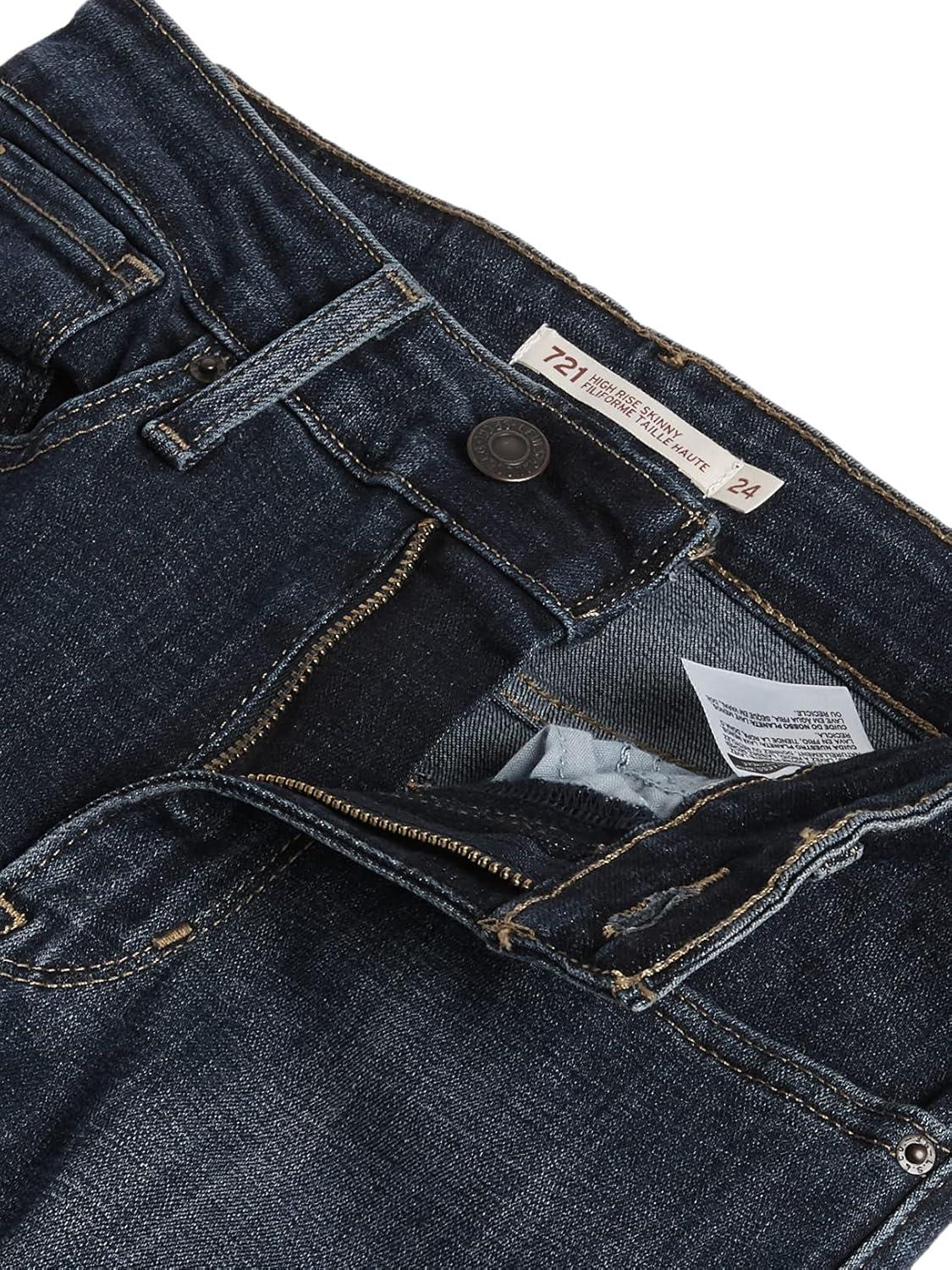 imageLevis Womens 721 High Rise Skinny JeansBlue Story