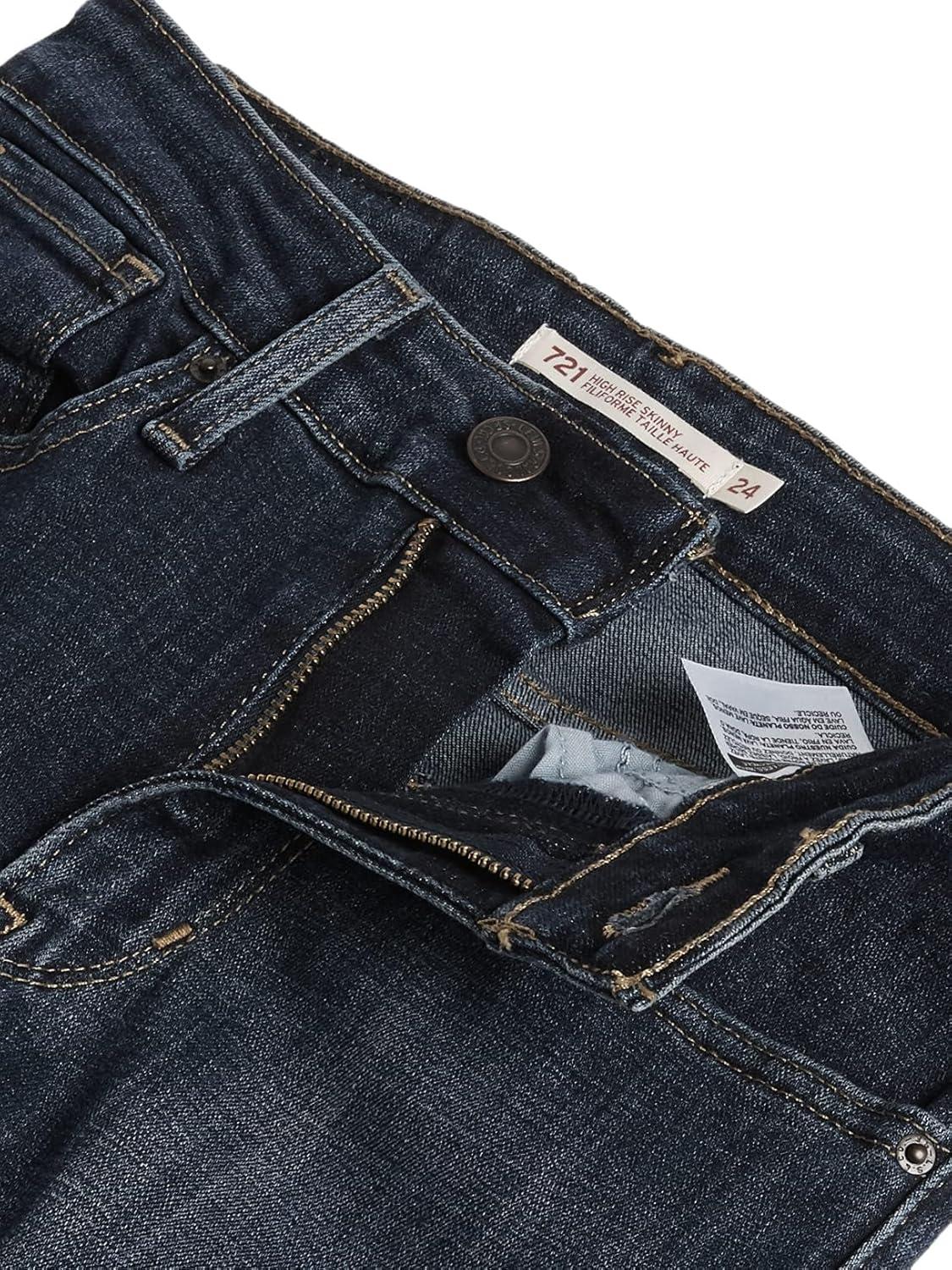 imageLevis Womens 721 High Rise Skinny JeansBlue Story Wash