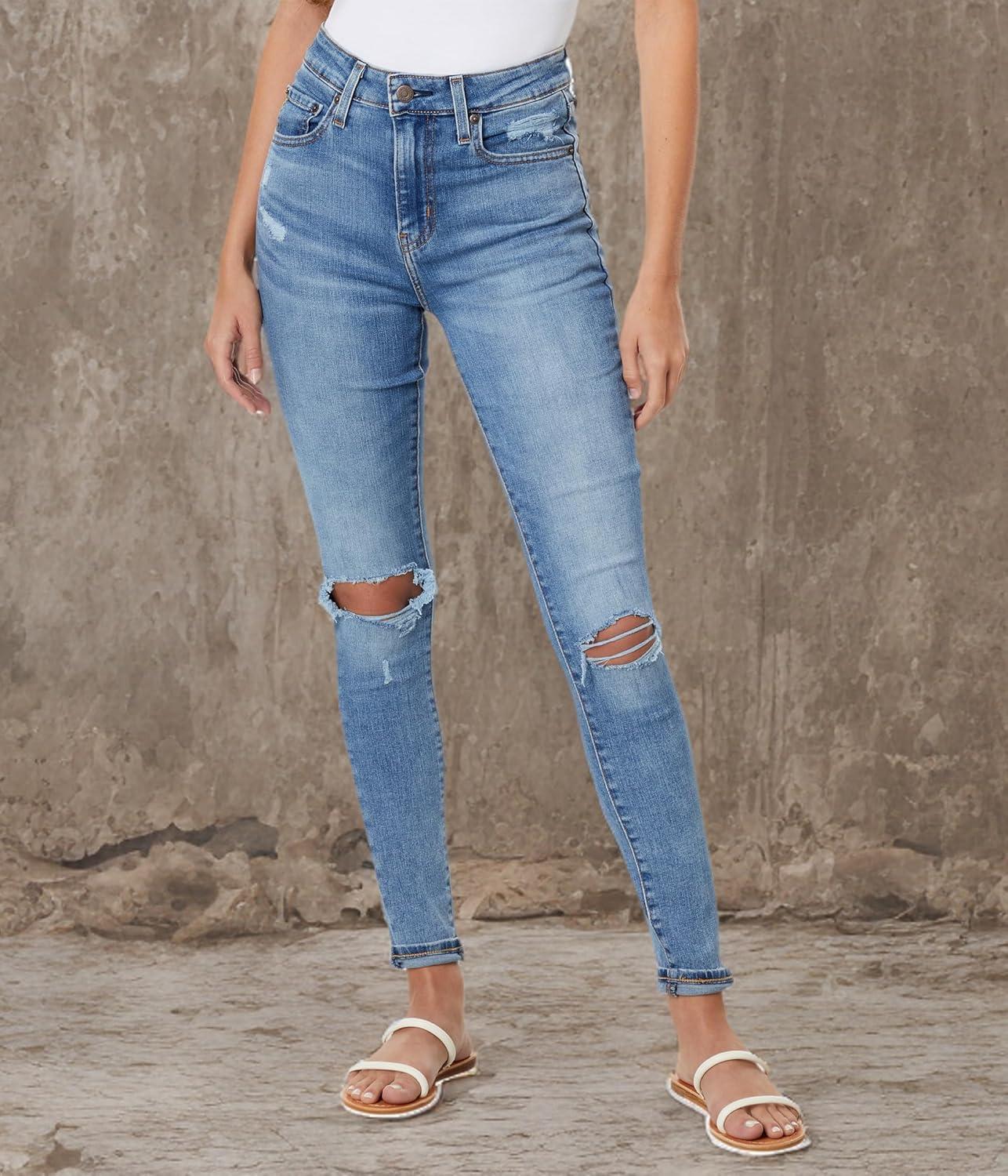 imageLevis Womens 721 High Rise Skinny JeansHigh Beams