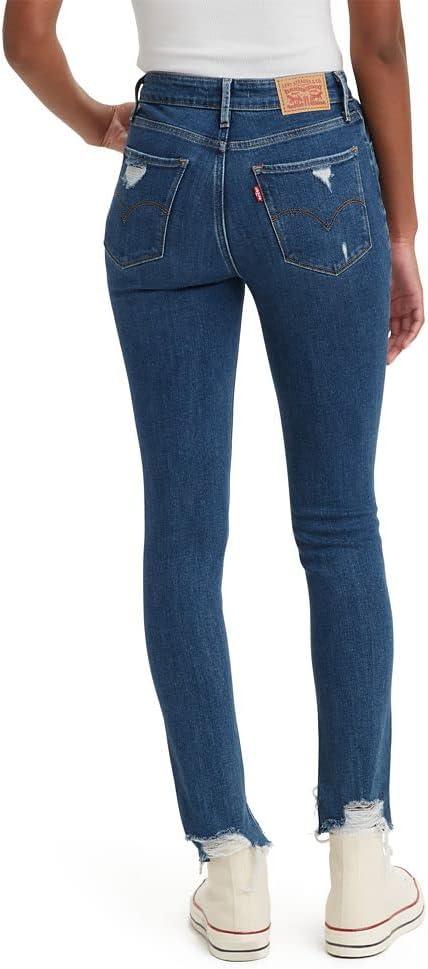imageLevis Womens 721 High Rise Skinny JeansIndigo Destructed