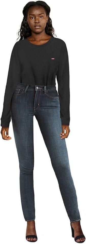 imageLevis Womens 721 High Rise Skinny JeansNew Blue Story Seasonal
