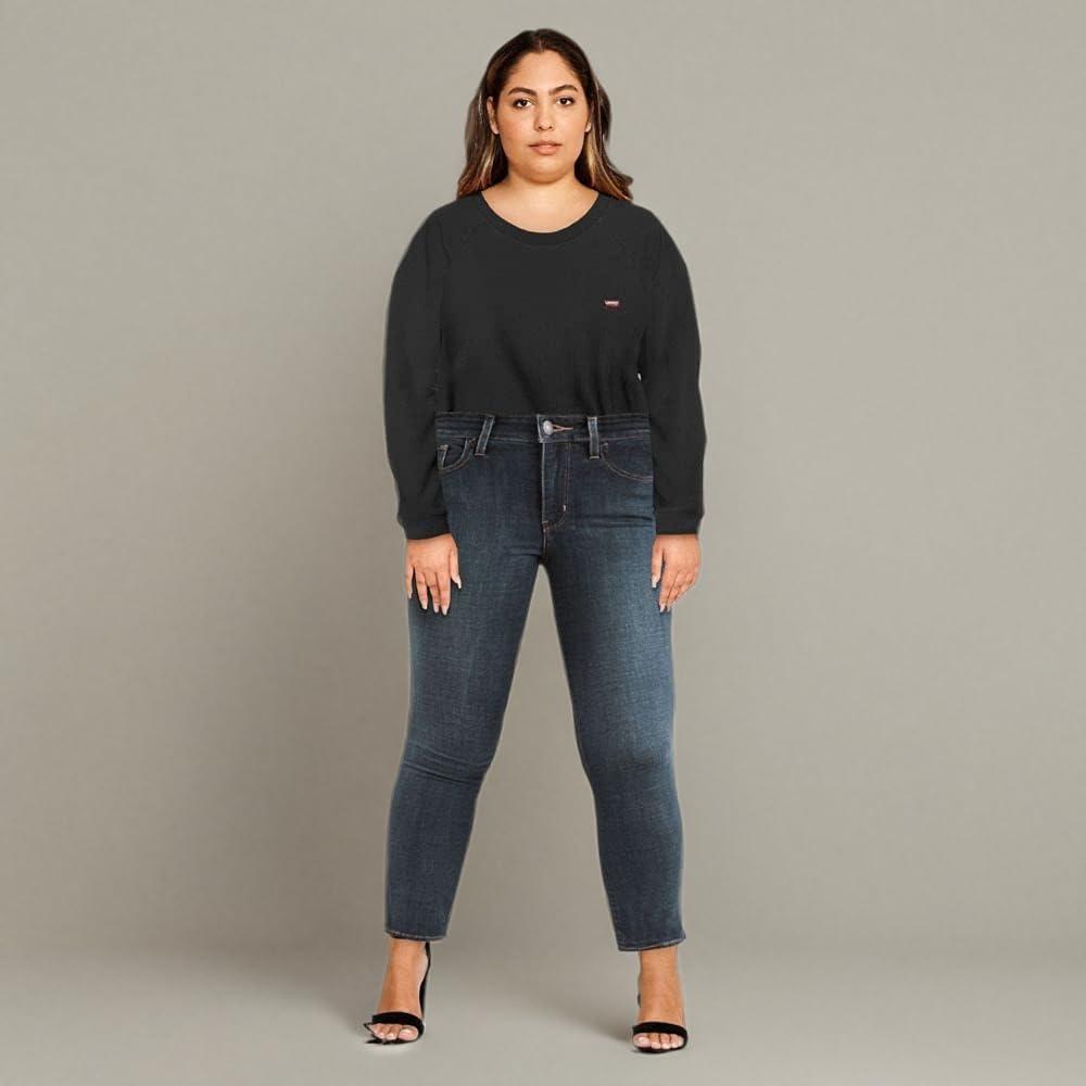 imageLevis Womens 721 High Rise Skinny JeansNew Blue Story Seasonal