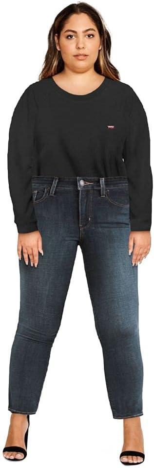 imageLevis Womens 721 High Rise Skinny JeansNew Blue Story Seasonal