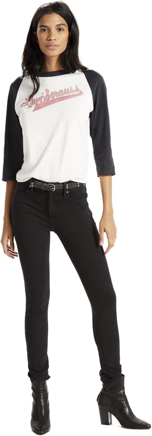 imageLevis Womens 721 High Rise Skinny JeansNew Soft Black