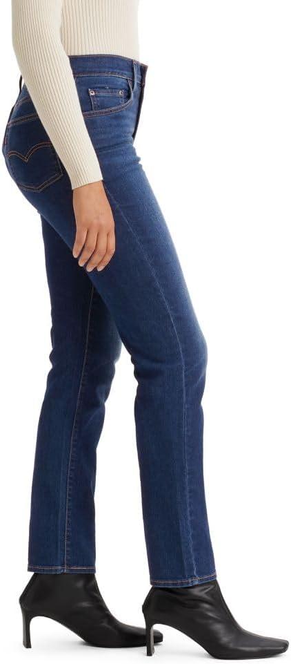 imageLevis Womens 724 High Rise Straight JeansChelsea Carbon Glow