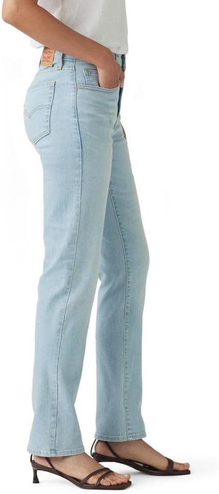 imageLevis Womens 724 High Rise Straight JeansEternal Indigo Light