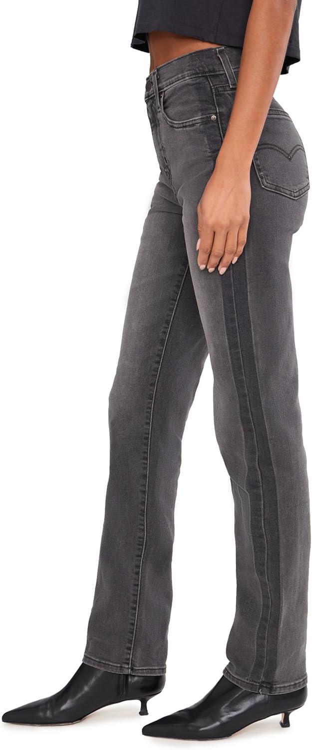 imageLevis Womens 724 High Rise Straight JeansNew Beneath the Shadows Stretch