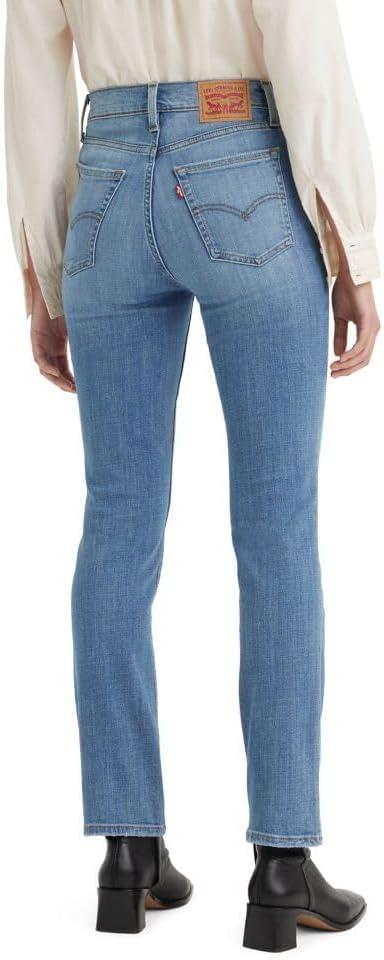 imageLevis Womens 724 High Rise Straight JeansNew Blue
