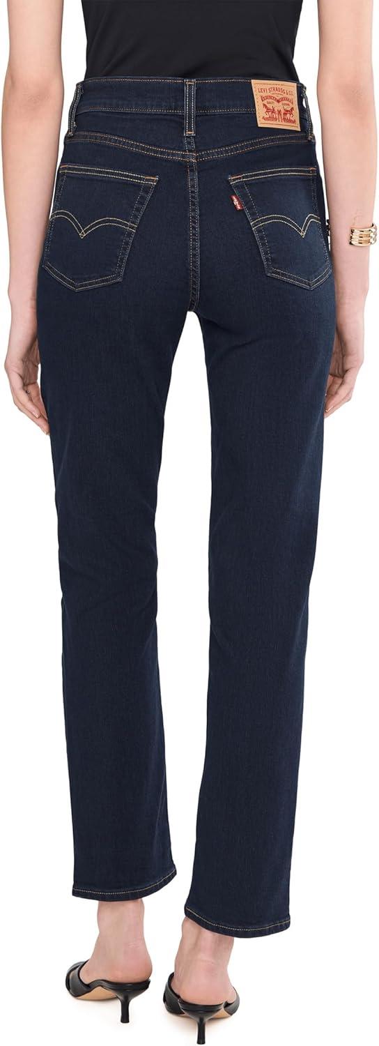 imageLevis Womens 724 High Rise Straight JeansNew Face Away Stretch