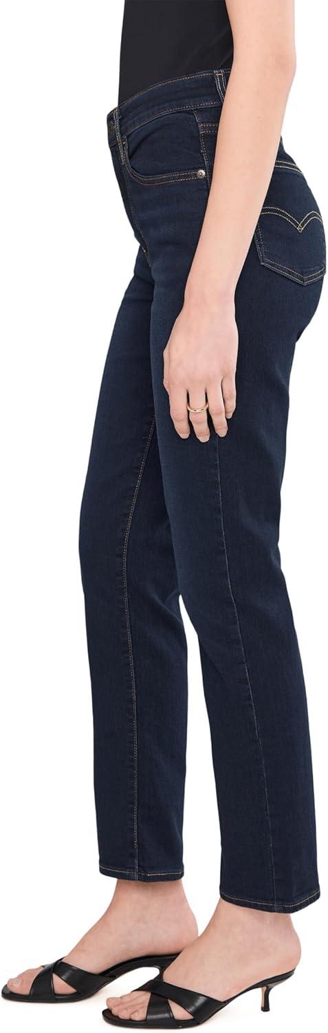 imageLevis Womens 724 High Rise Straight JeansNew Face Away Stretch