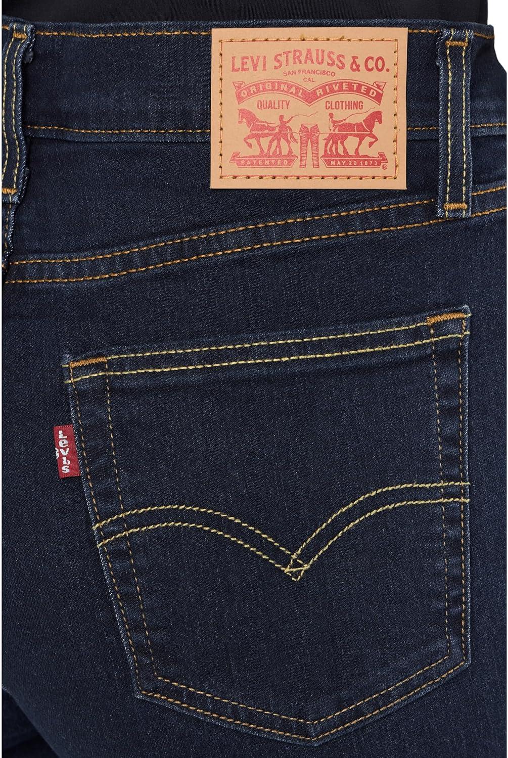 imageLevis Womens 724 High Rise Straight JeansNew Face Away Stretch