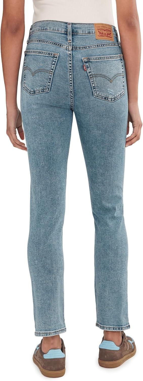 imageLevis Womens 724 High Rise Straight JeansNew Know the Difference Stretch
