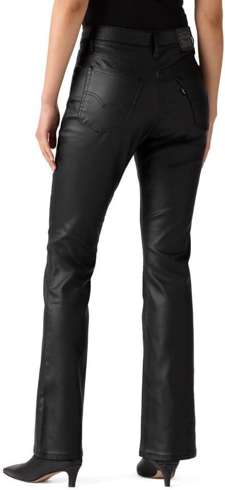 imageLevis Womens 725 High Rise Bootcut Jeans Also Available in PlusCoated Caviar Twill Stretch