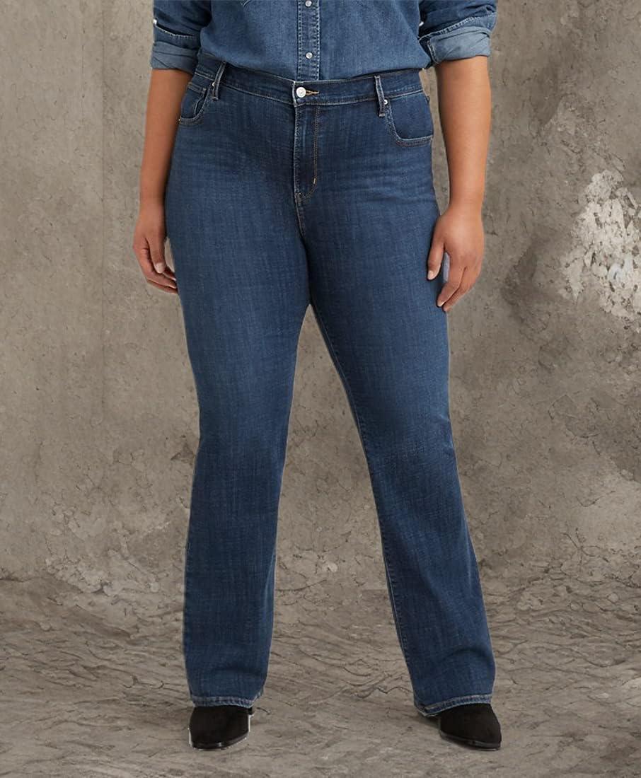 imageLevis Womens 725 High Rise Bootcut Jeans Also Available in PlusLapis Dark Horse Stretch