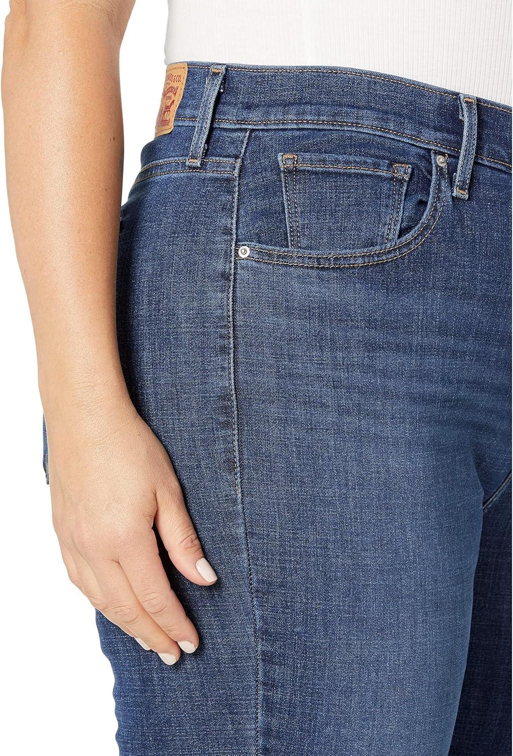 imageLevis Womens 725 High Rise Bootcut Jeans Also Available in PlusNew Lapis Dark Horse