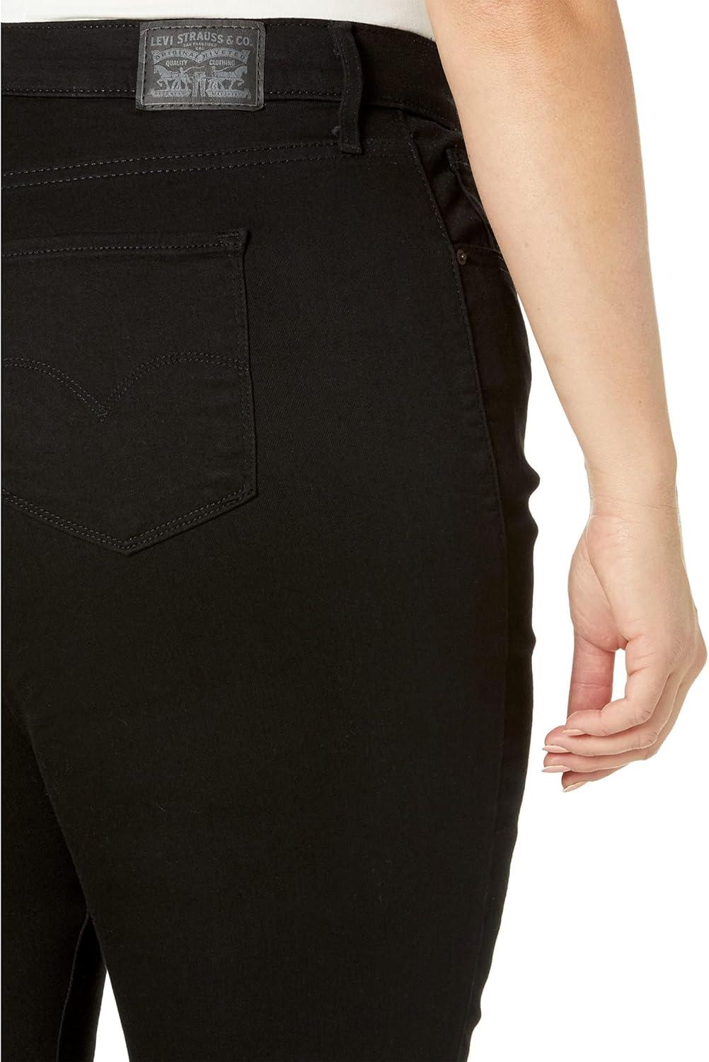 imageLevis Womens 725 High Rise Bootcut Jeans Also Available in PlusNew Soft Black