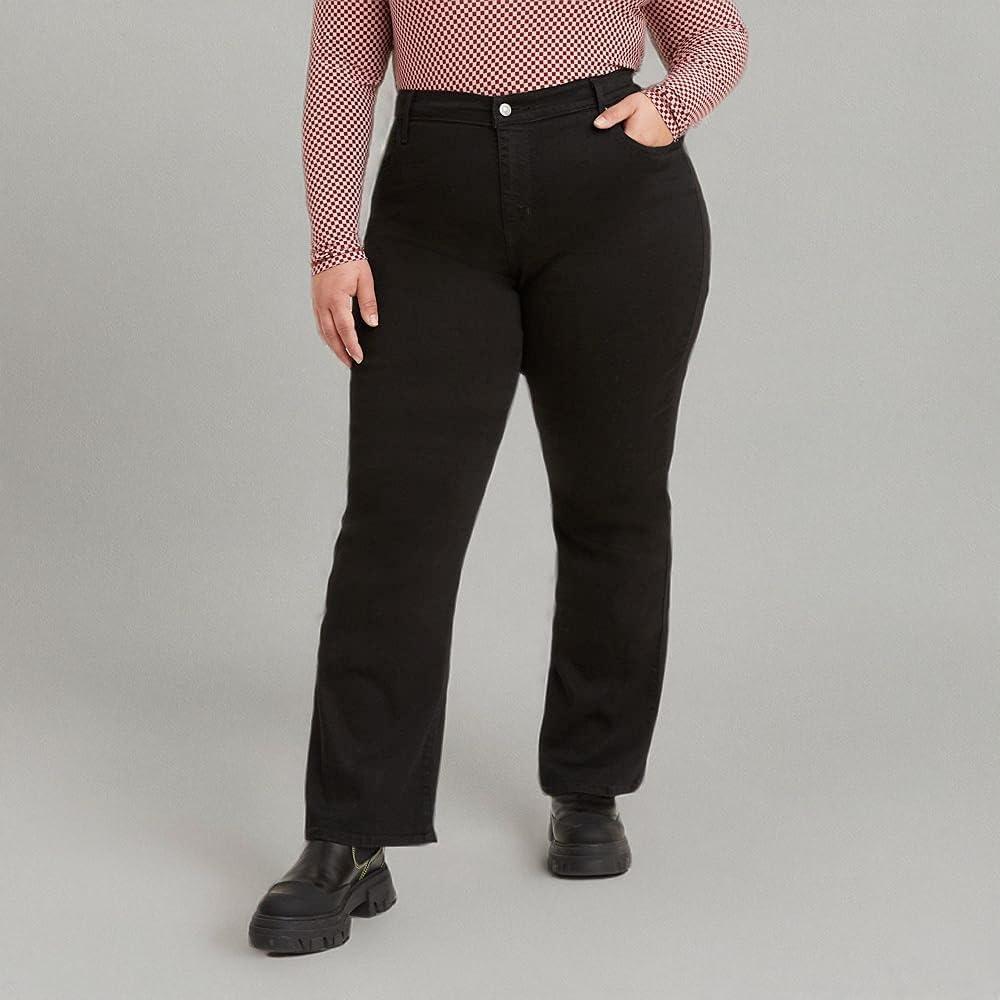 imageLevis Womens 725 High Rise Bootcut Jeans Also Available in PlusSoft Black Stretch