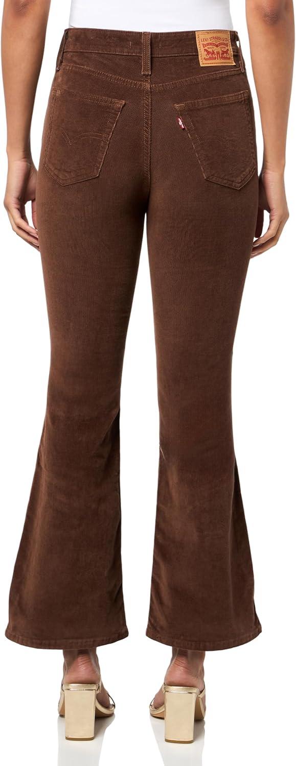 imageLevis Womens 726 High Rise Flare Jeans Also Available in PlusFondue Fudge Corduroy Stretch