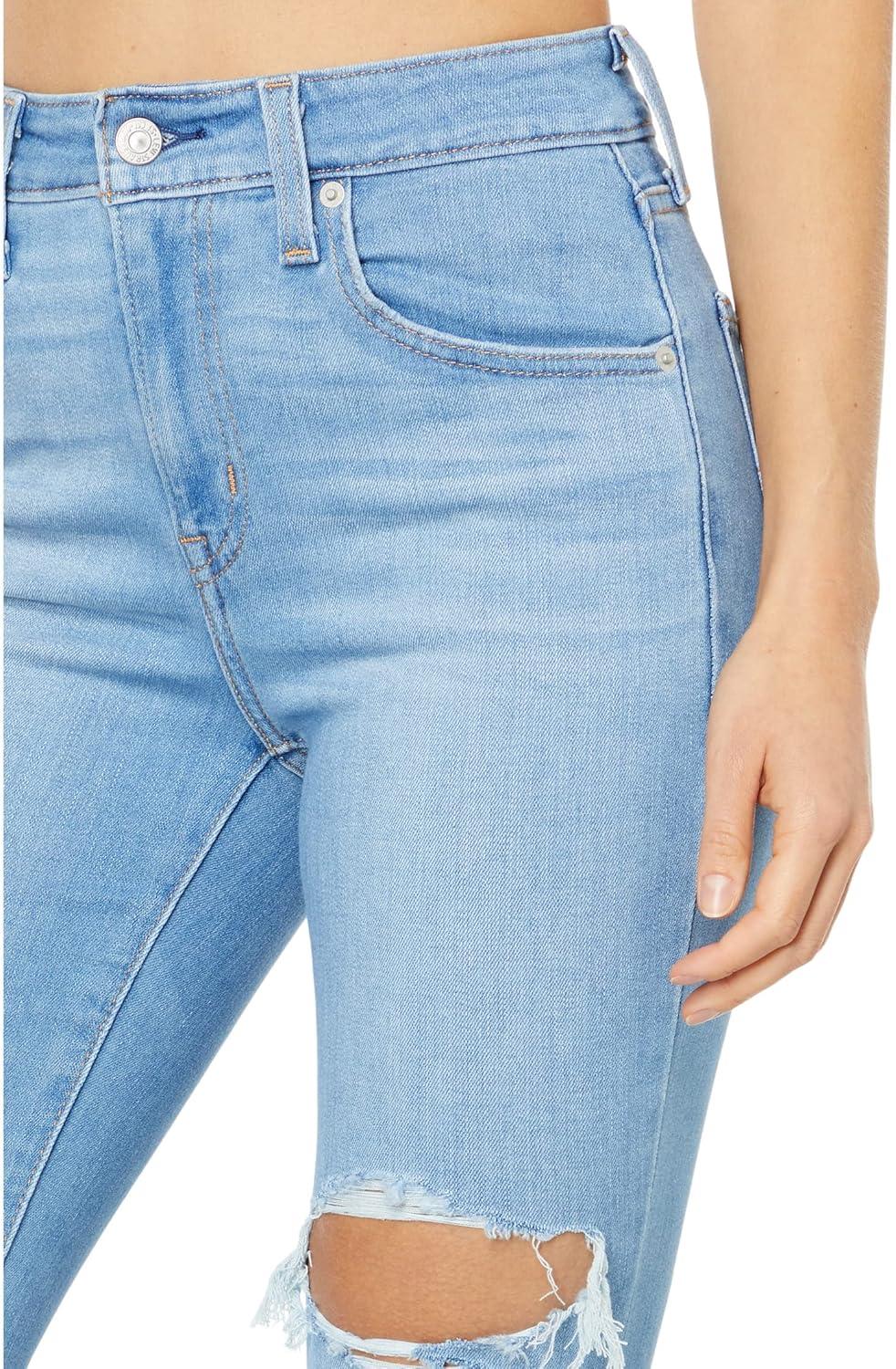imageLevis Womens 726 High Rise Flare Jeans Also Available in PlusLight Indigo Destructed