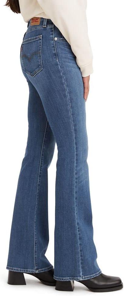 imageLevis Womens 726 High Rise Flare Jeans Also Available in PlusMedium Indigo Worn in