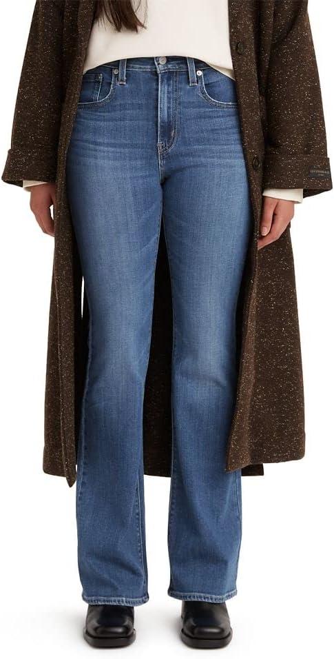 imageLevis Womens 726 High Rise Flare Jeans Also Available in PlusMedium Indigo Worn in