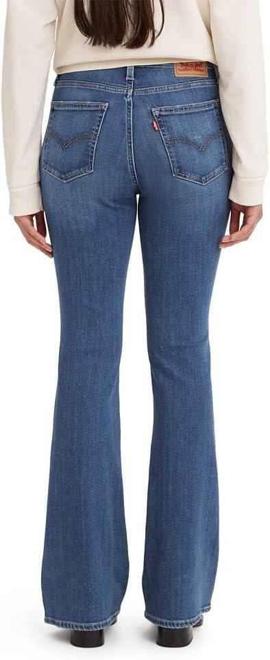 imageLevis Womens 726 High Rise Flare Jeans Also Available in PlusMedium Indigo Worn in