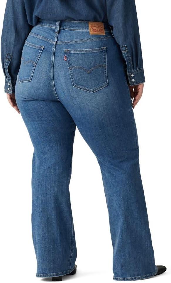 imageLevis Womens 726 High Rise Flare Jeans Also Available in PlusMedium Indigo Worn in