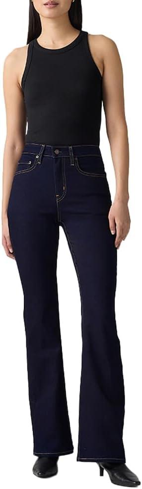 imageLevis Womens 726 High Rise Flare Jeans Also Available in PlusNew Give a Pass Stretch