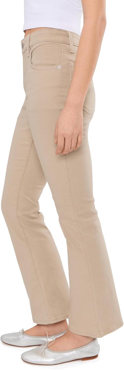 imageLevis Womens 726 High Rise Flare Jeans Also Available in PlusNew White Pepper Stretch