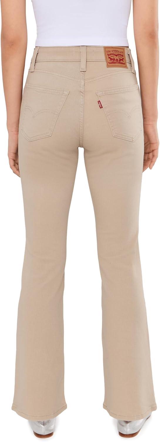 imageLevis Womens 726 High Rise Flare Jeans Also Available in PlusNew White Pepper Stretch