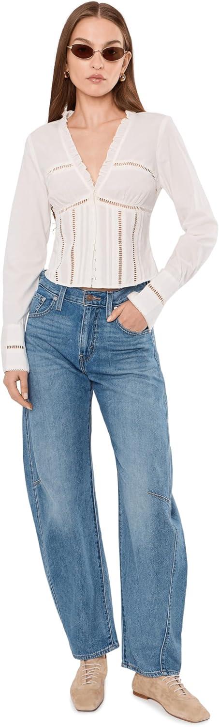 imageLevis Womens Cinch BarrelNew Lift Up Lightweight Nonstretch